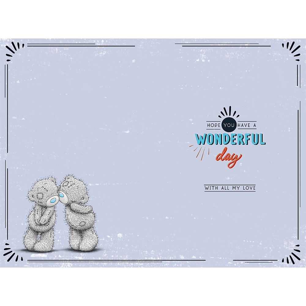 Bears Hugging Boyfriend Birthday Card