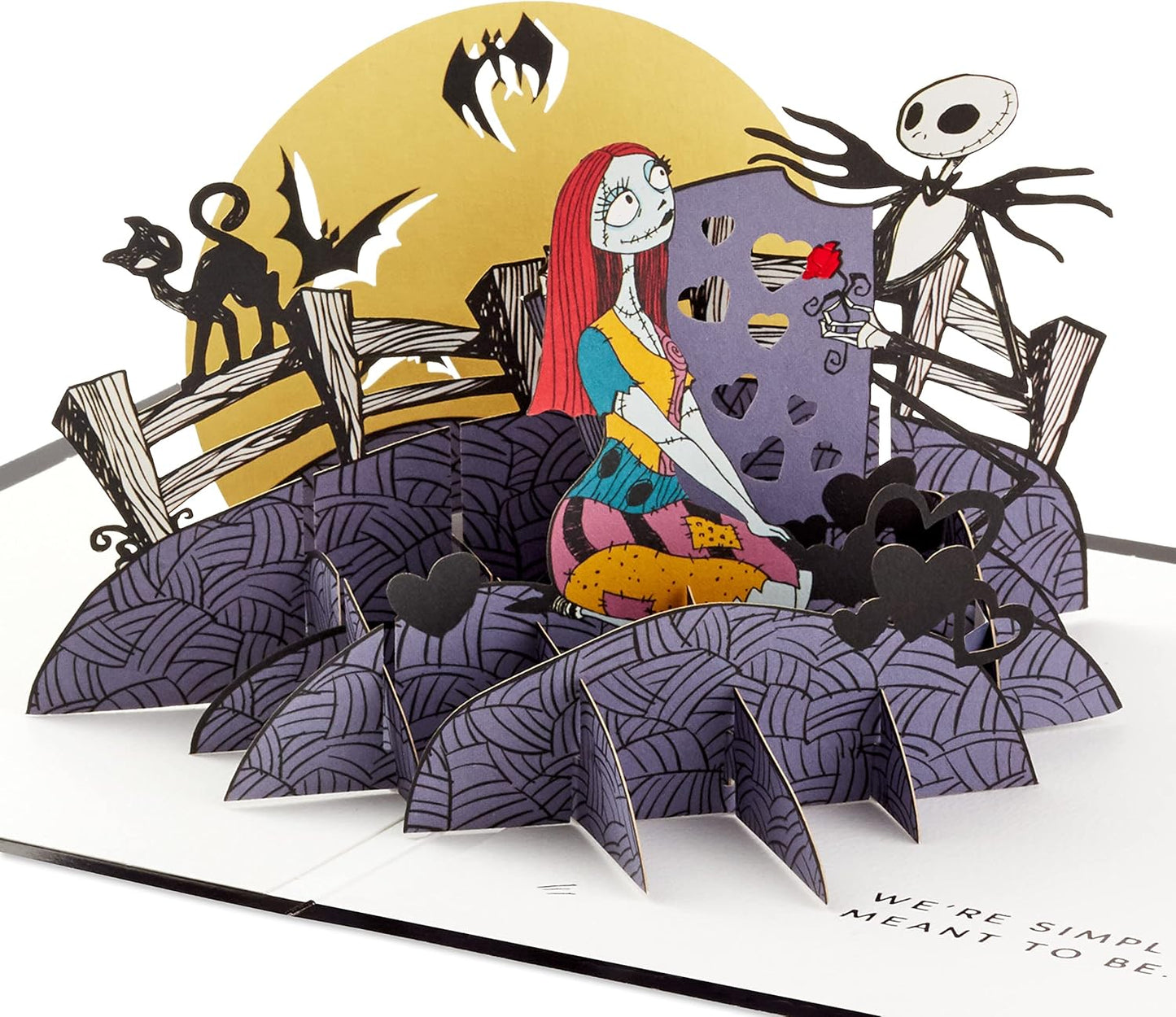 Signature Paper Wonder Pop Up Anniversary Birthday Card (Nightmare Before Christmas)