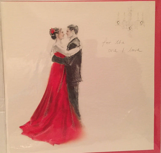For The One I Love Camden Graphic Hand Made Valentine's Day Card