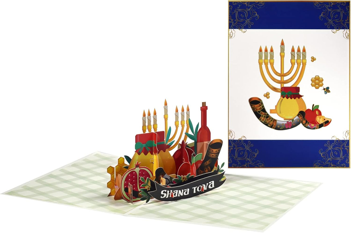 Harvest of Joy Rosh Hashanah 3D Pop Up Greeting Card