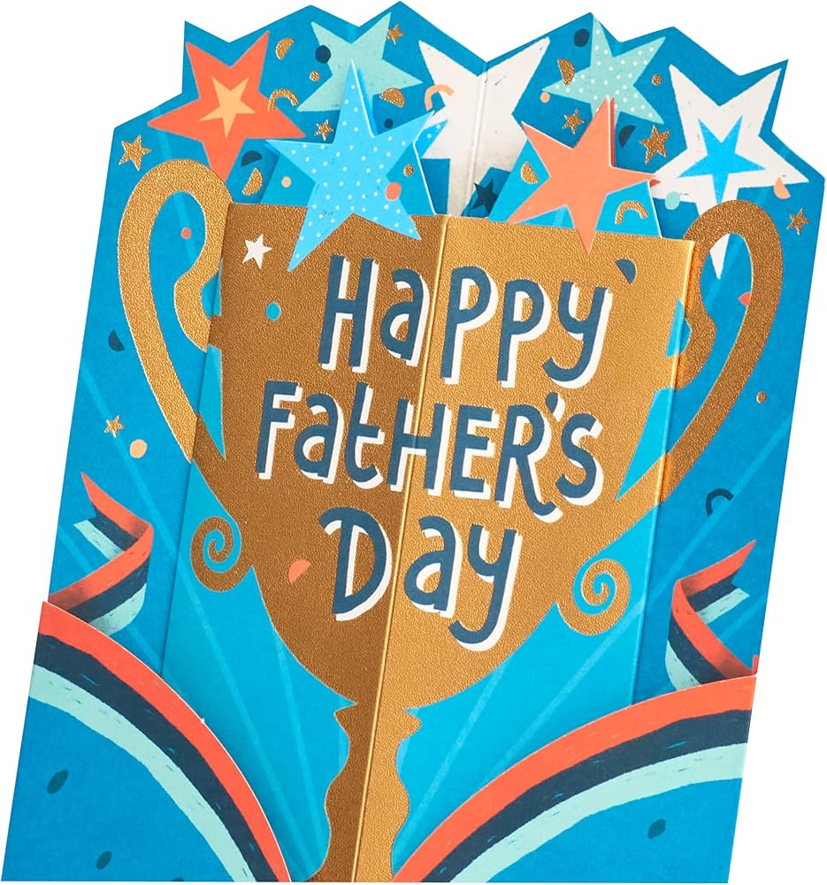 Trophy Design Father's Day Card
