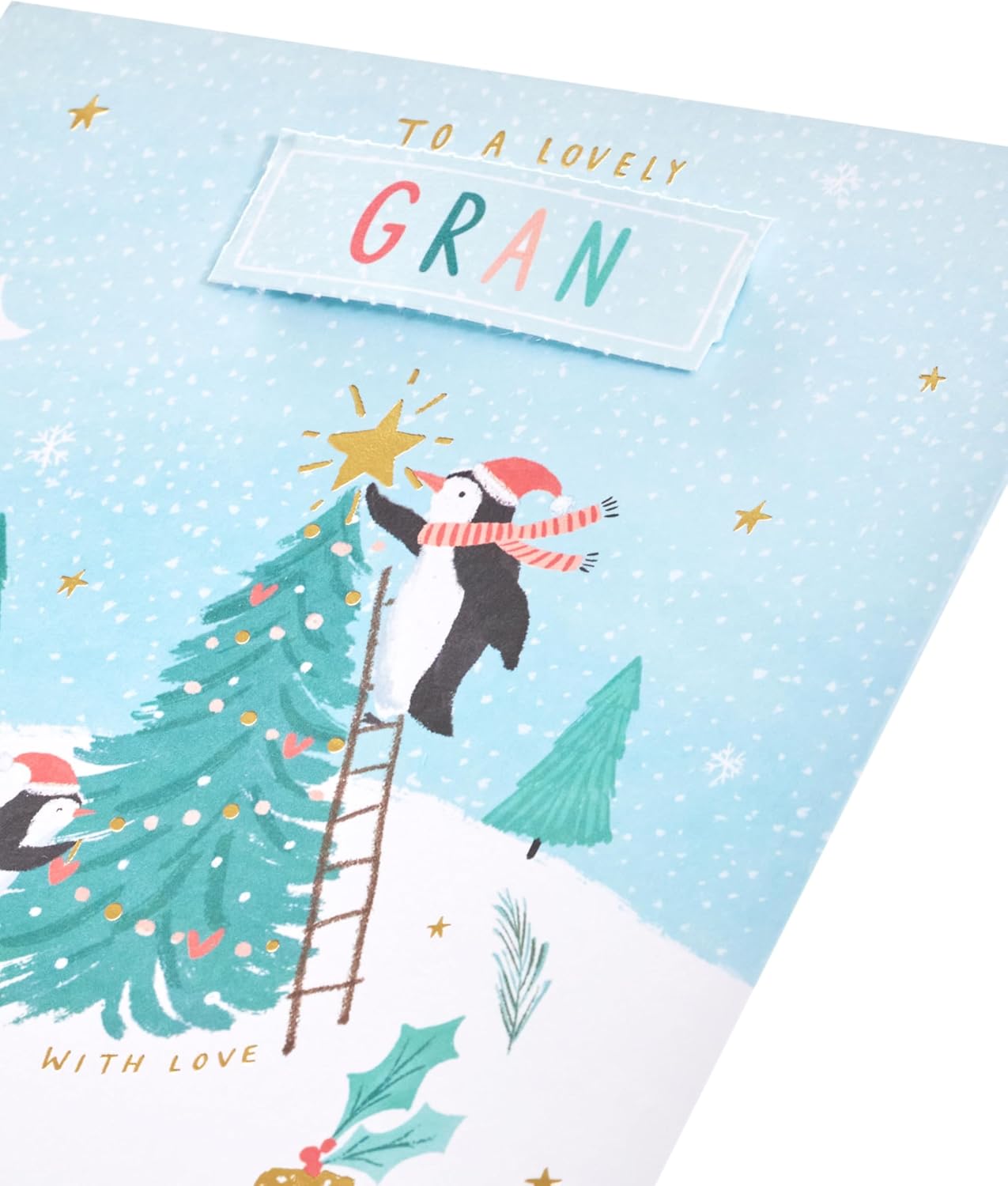 Multi Caption Design for Grandmother Christmas Card