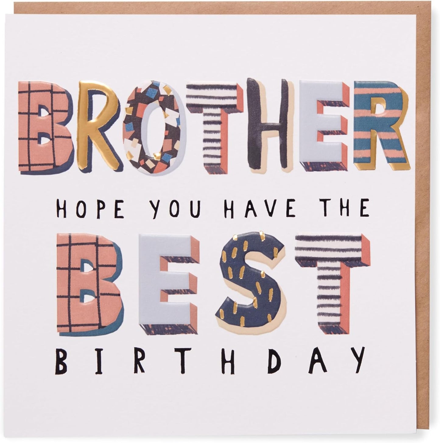 Kindred Brother Birthday Card