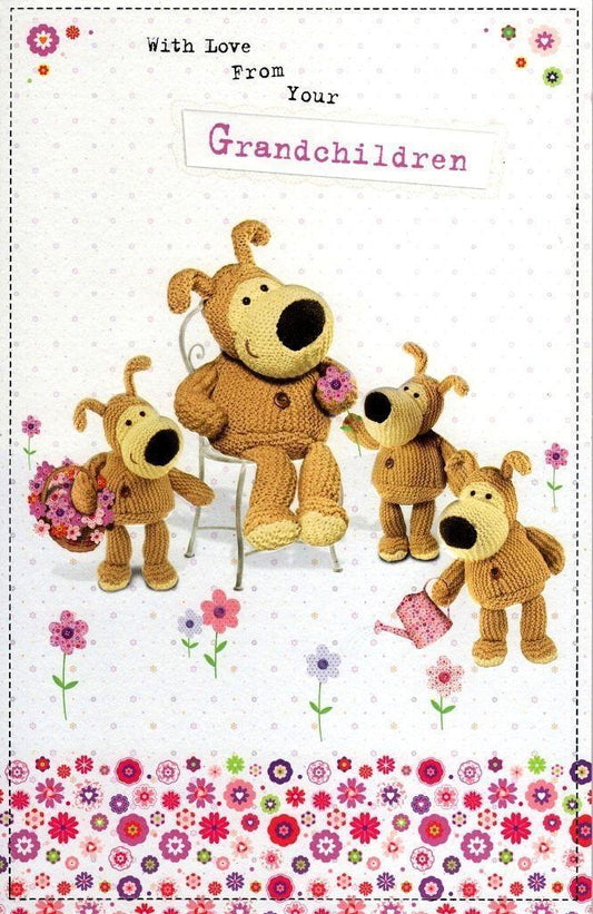 Boofle From Your Grandchildren Mother's Day Card