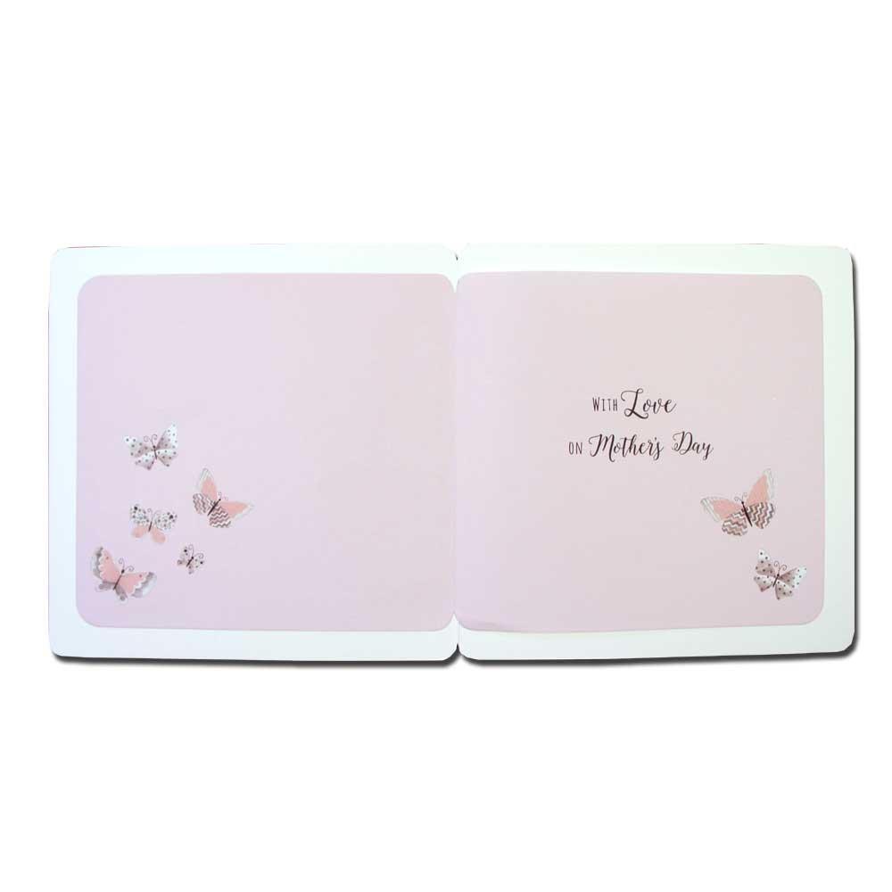 Beautiful Mum Handmade Luxury Crystals & Glitter Mother's Day Card