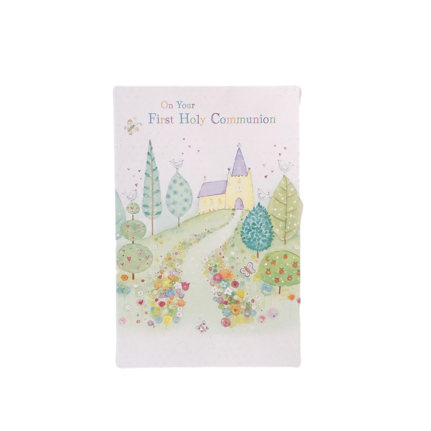 On Your First Holy Communion Card with Lots Of Love 