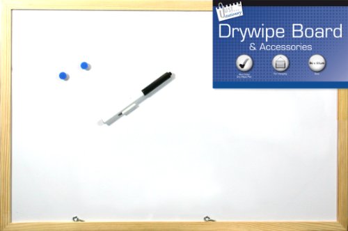Drywipe Pine Whiteboard 800 x 600mm
