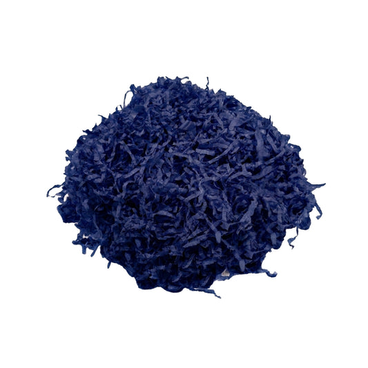 10 Boxes of Navy Blue Tissue Shred 1kg - Total 10kg