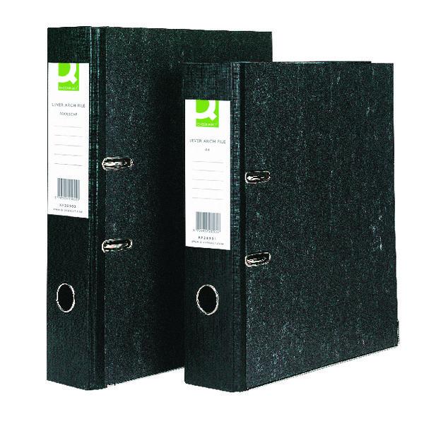 Computer Arch File Pack of 10 A4 Black Lever Arch Files– Shop Inc