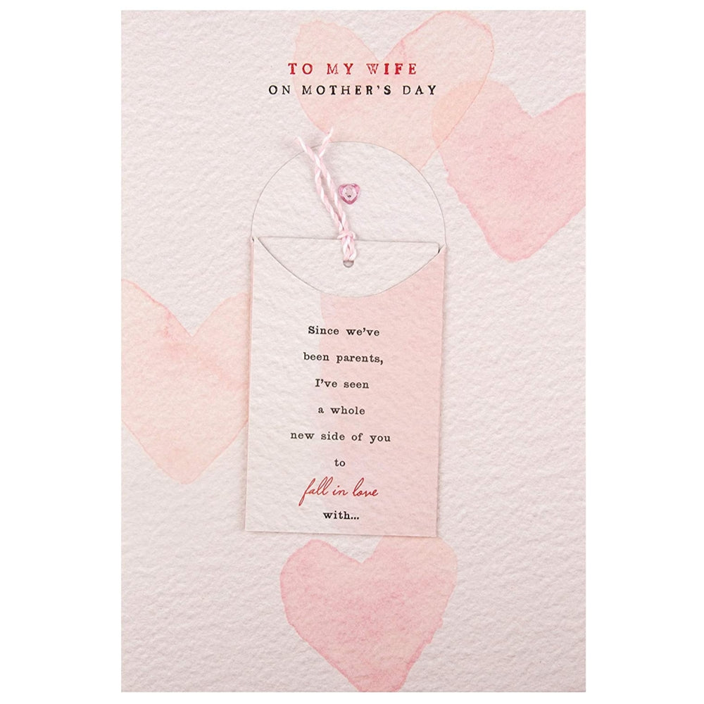 To My Wife Hidden Message Feature Mother's Day Card