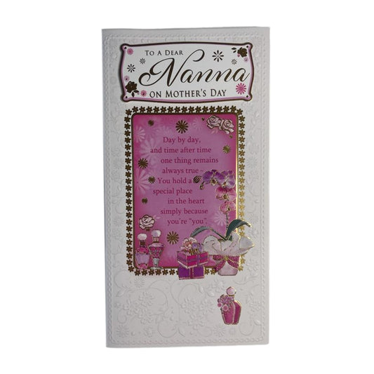 To Nanna Hold A Special Place In Heart Mother's Day Card
