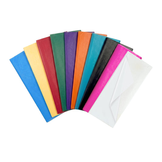 Pack of 30 Assorted Coloured Acid Free 50 x 70cm Tissue Paper Sheets