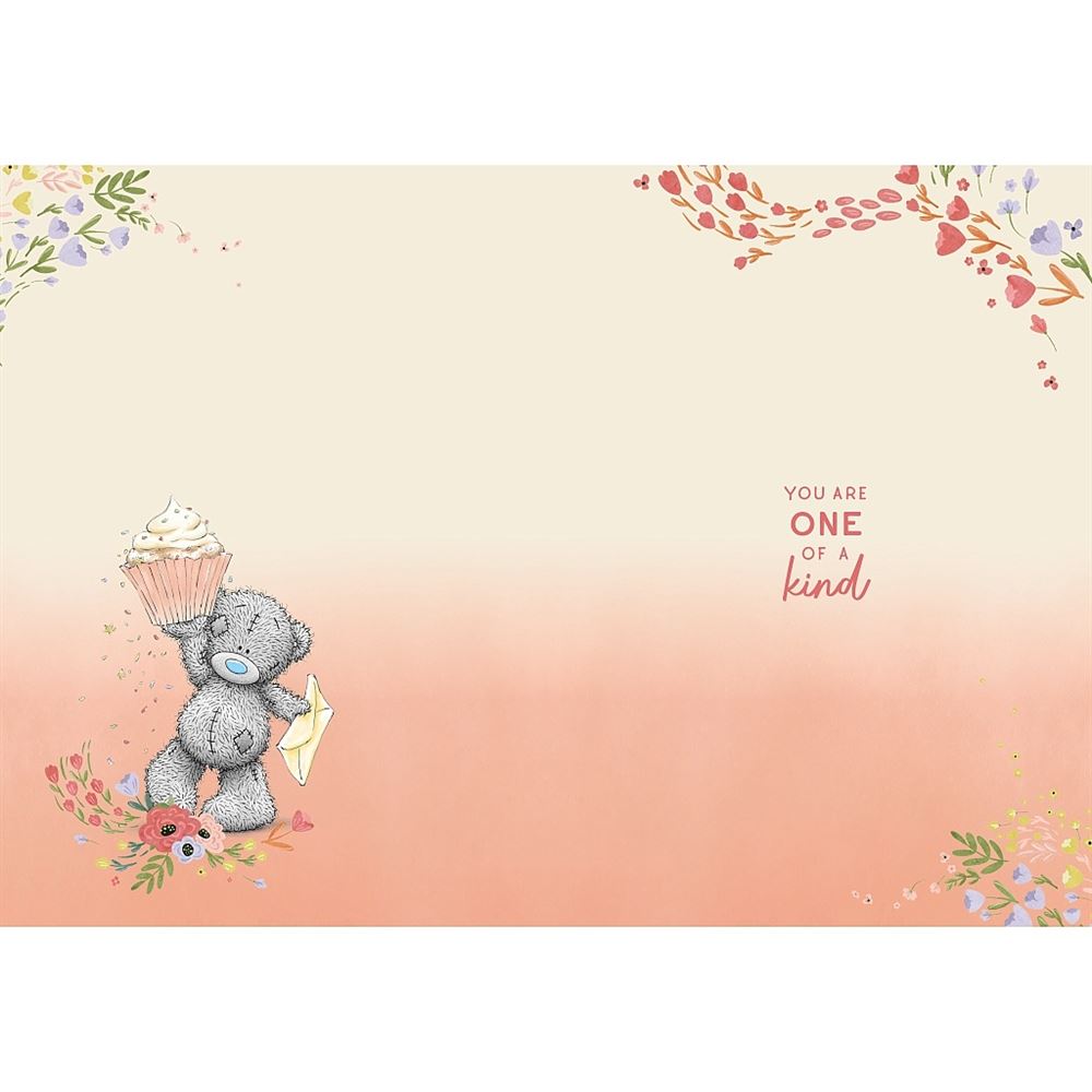 Bear Holding Cup Cake Great Grandma Mother's Day Card