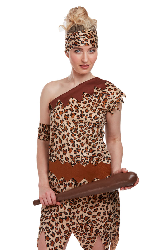 Cave Woman Adult Fancy Dress Costume