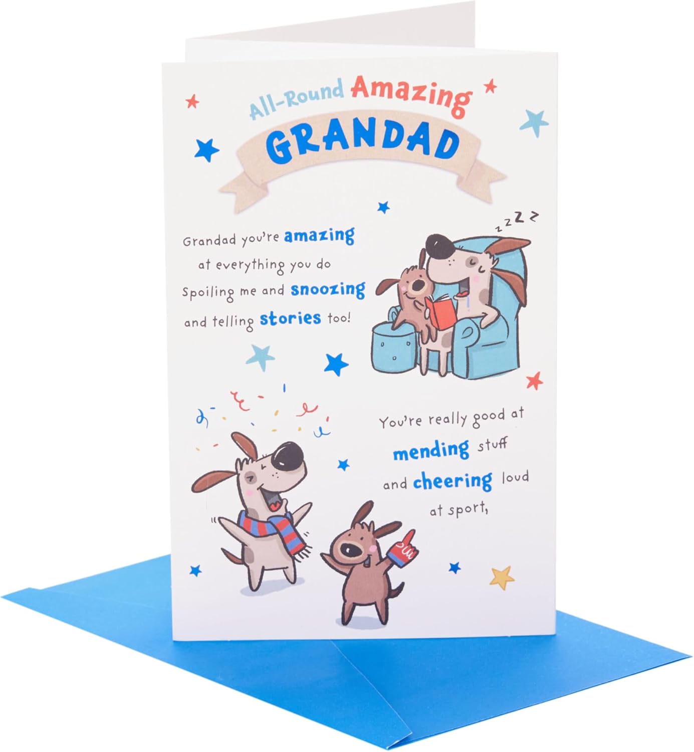 All-Round Amazing Design Grandad Birthday Card