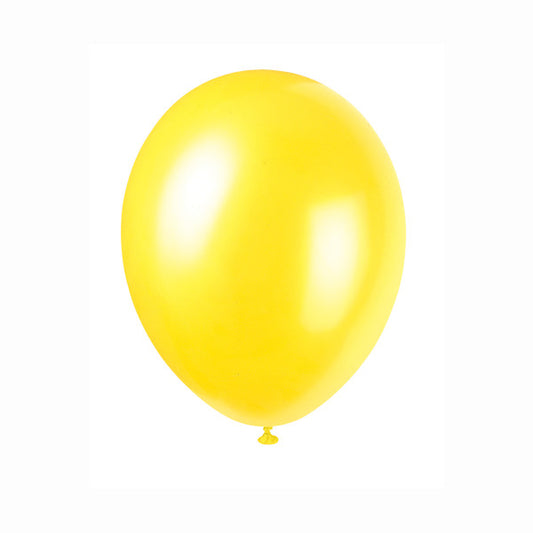 Pack of 50 Cajun Yellow 12" Latex Balloons