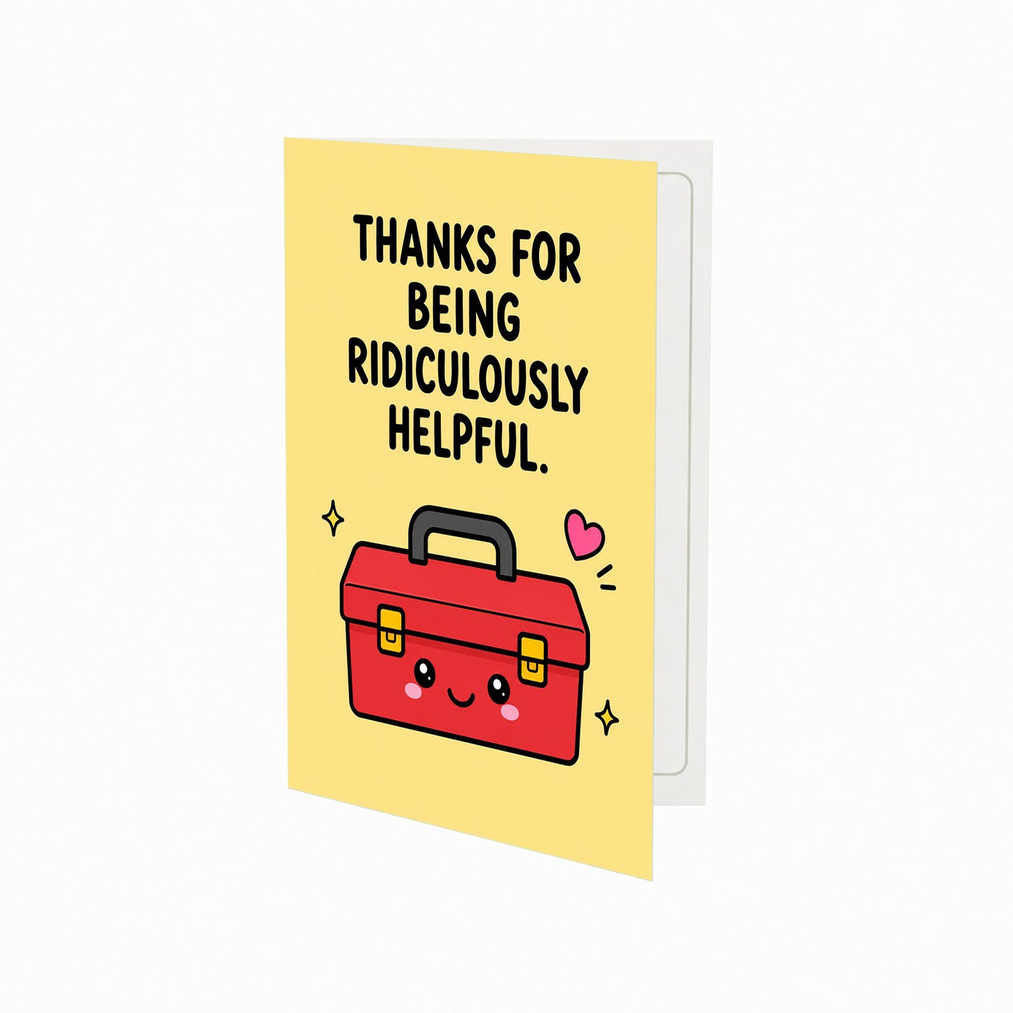 Thanks for Being Ridiculously Helpful Thank You Card