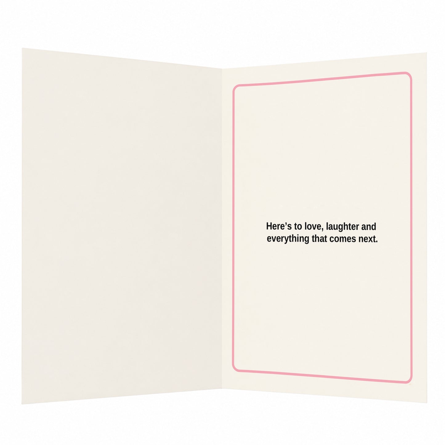So This Got Adorably Serious Wedding Congratulations Card