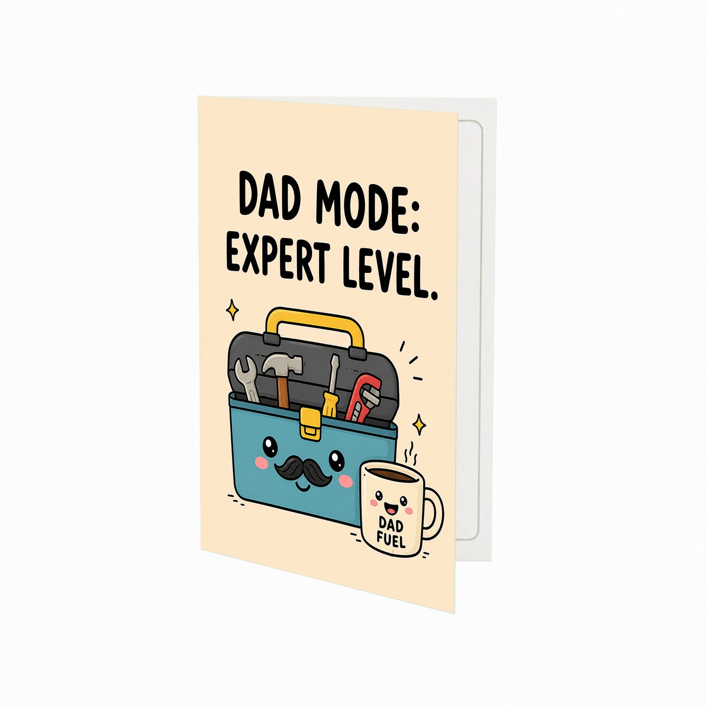 Dad Mode Expert Level Father's Day, Birthday Card