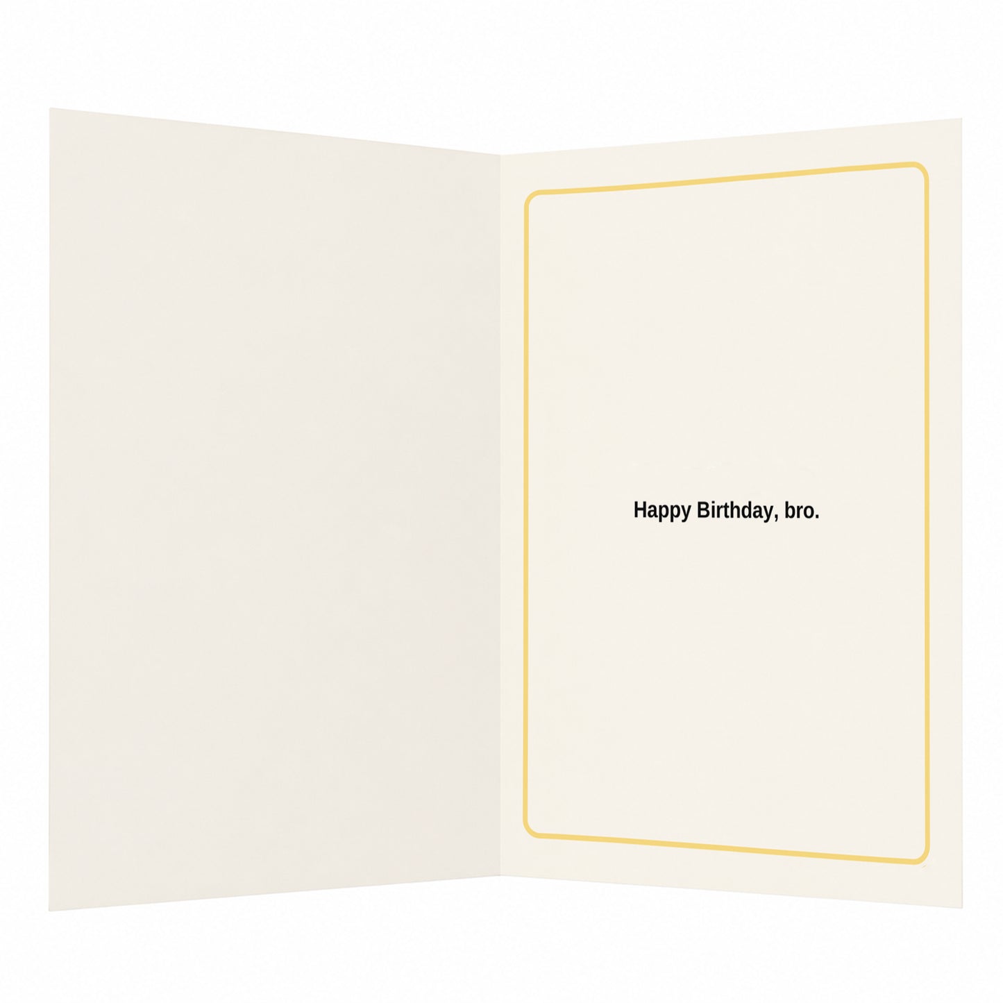 Another Year Cooler Bro, Brother Birthday Card