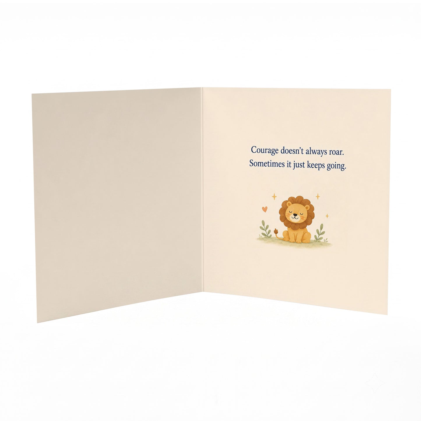 You Are Braver You Feel Encouragement Motivational Support Card