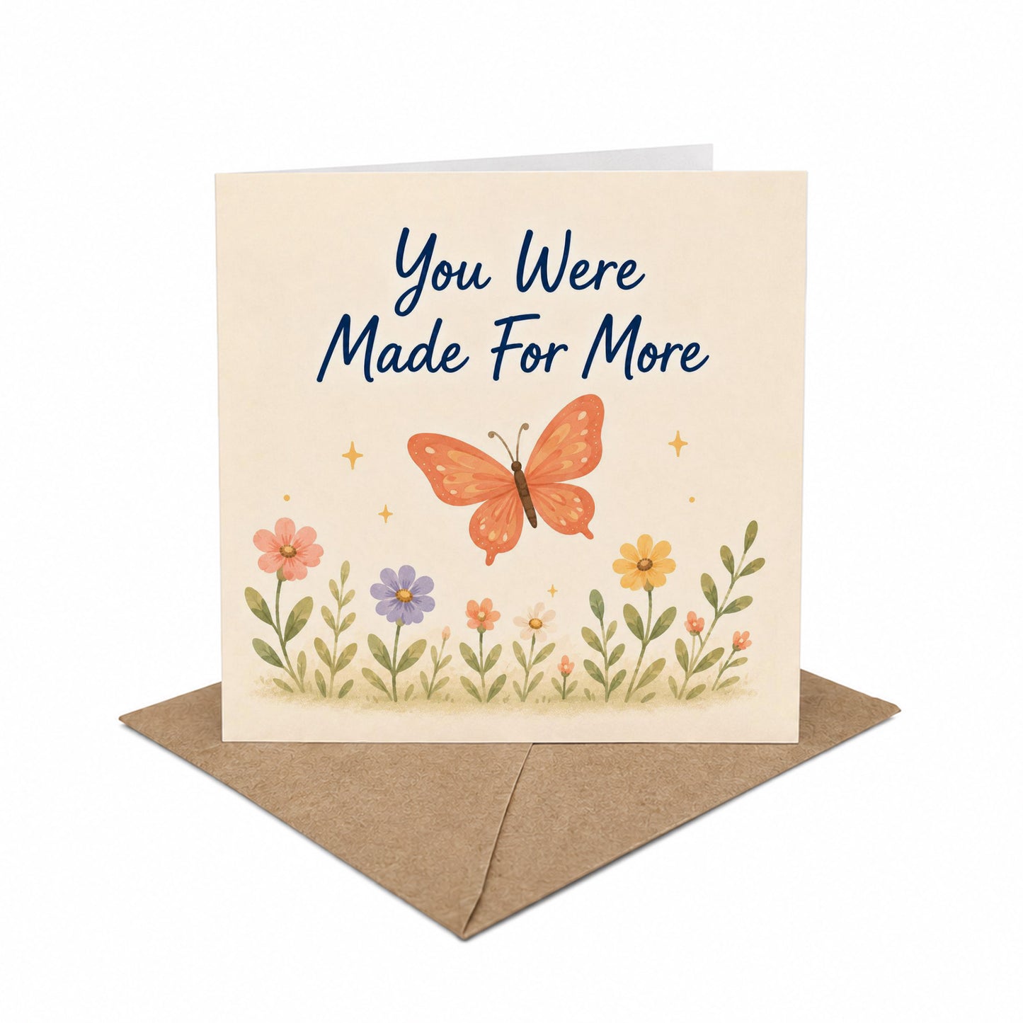 You Were Made for More Encouragement Card Self Worth, Personal Growth, Believe In Yourself 