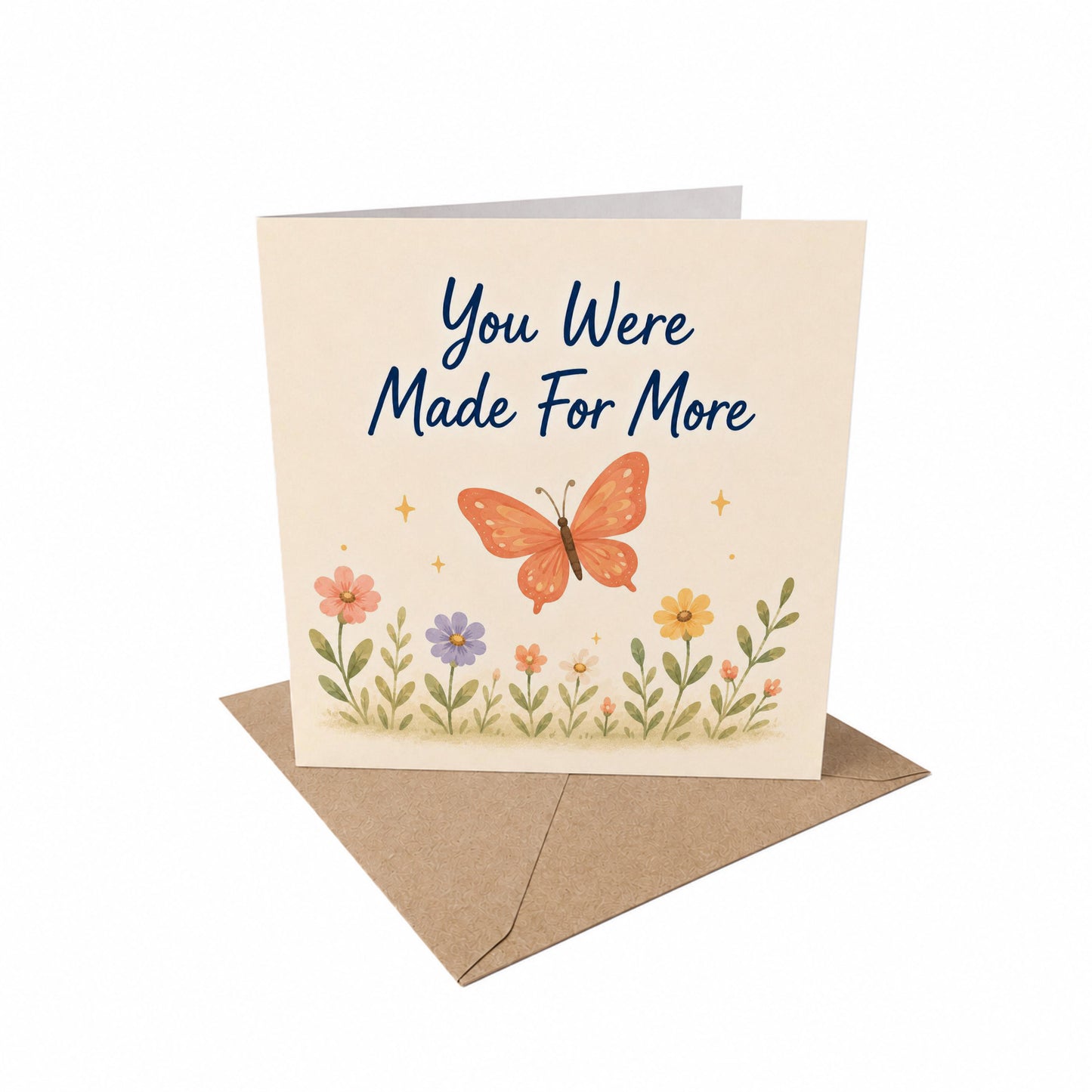 You Were Made for More Encouragement Card Self Worth, Personal Growth, Believe In Yourself 