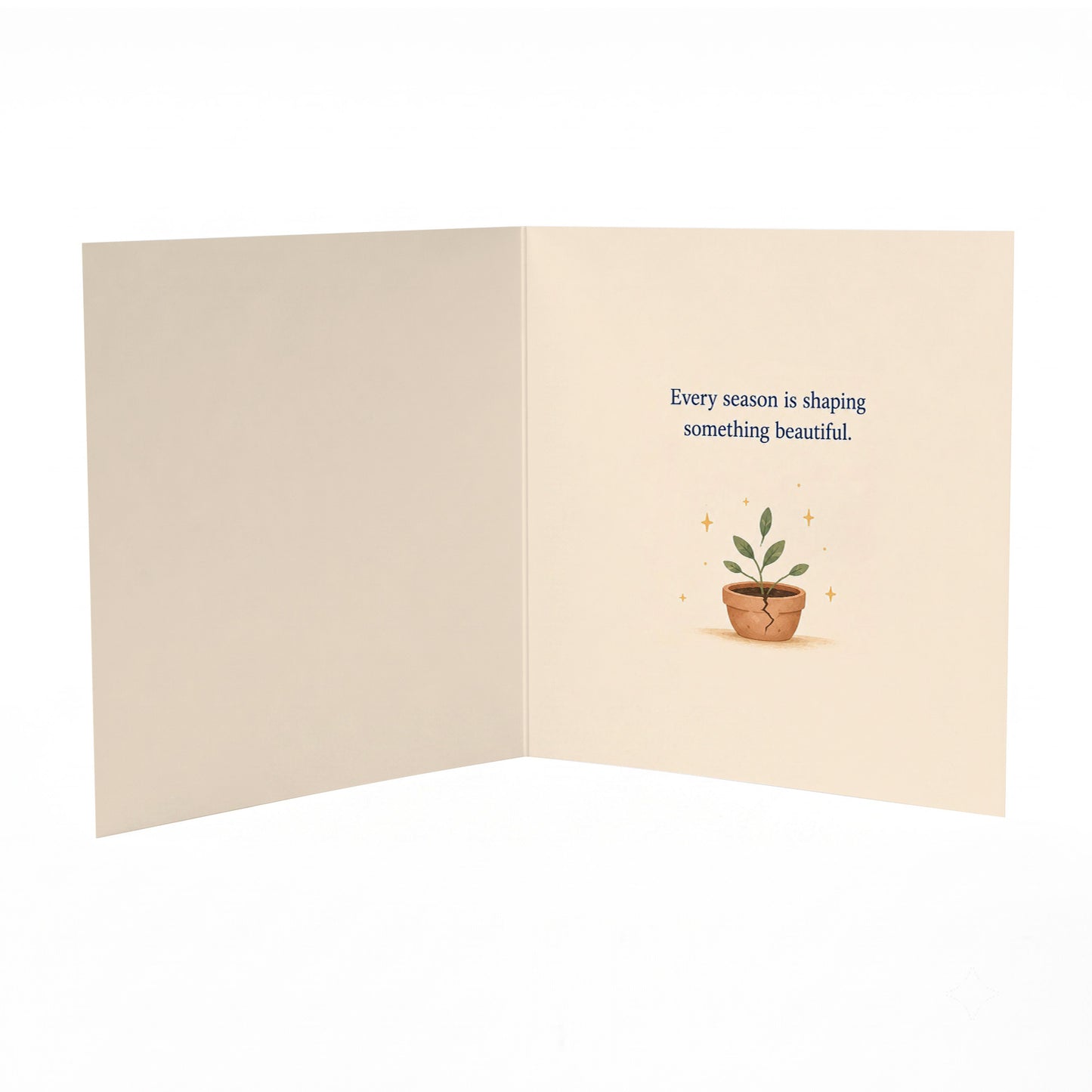 Grow Through What you Go Through Encouragement Card Personal Growth, Healing, Resilience, Hard Times