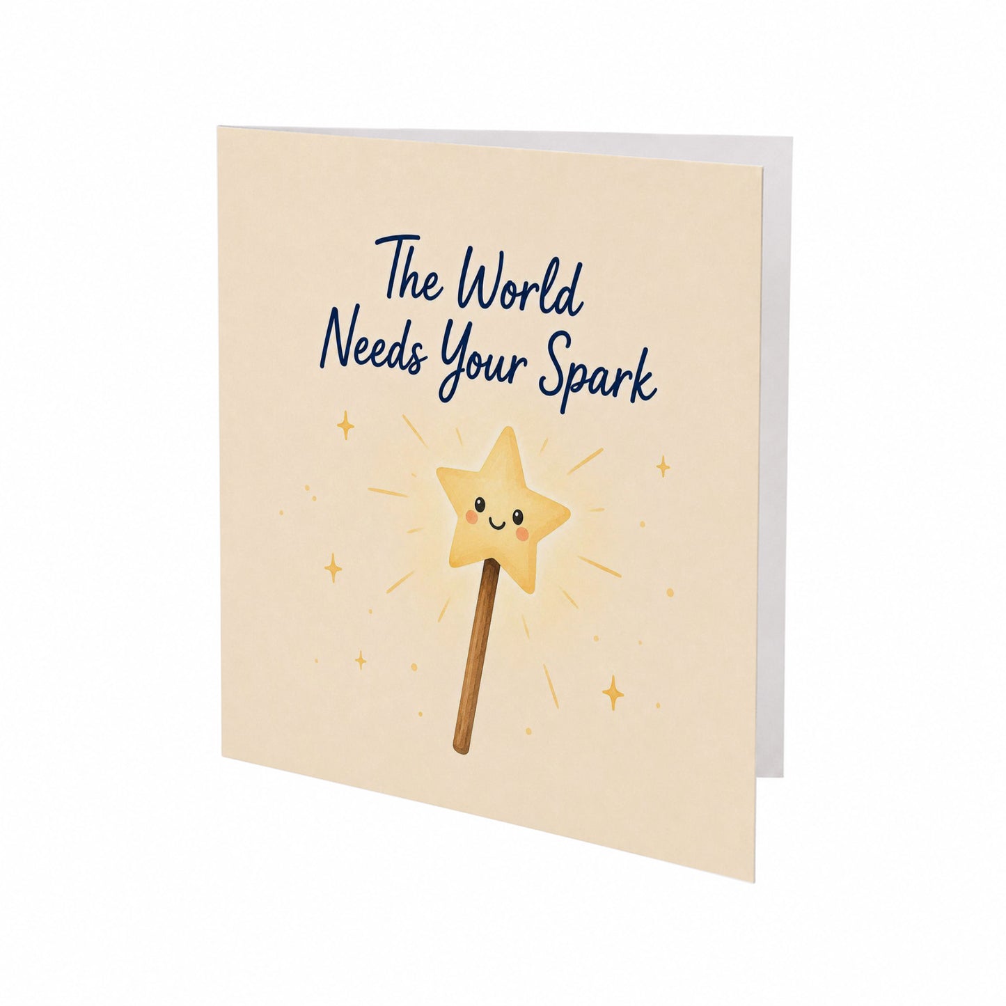 The World Needs Your Spark Encouragement Card Self Confidence, Be Yourself,