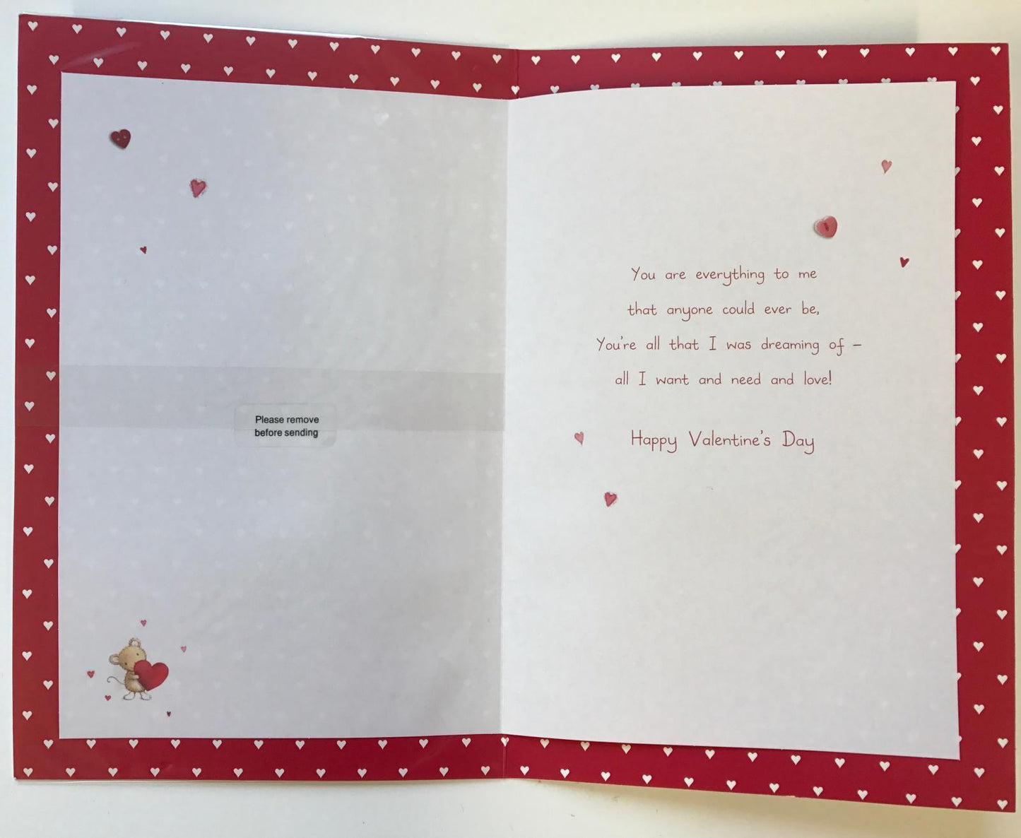 Girlfriend Adorable Elliot & Buttons Luxury Die Cut Valentine's Day Card