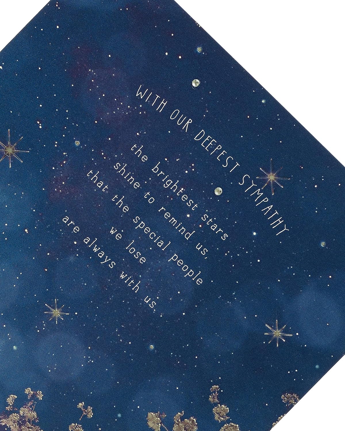 Sorry For Your Loss Thinking of You Bereavement, Condolence, Inspirational Card
