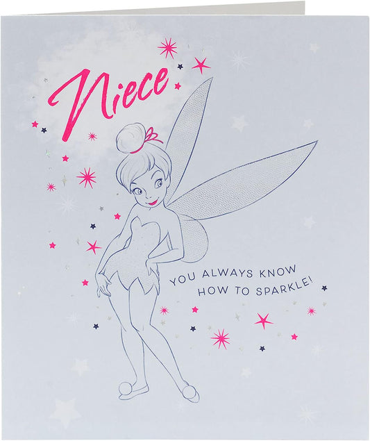 Disney Tinker Bell Niece Birthday Card