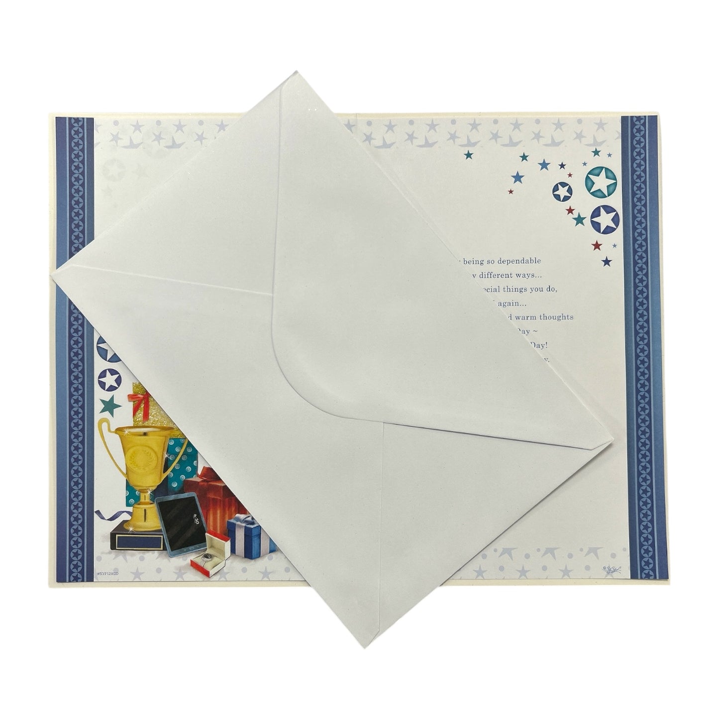 Especially For You Trophy And Gift Boxes Design Father's Day Card