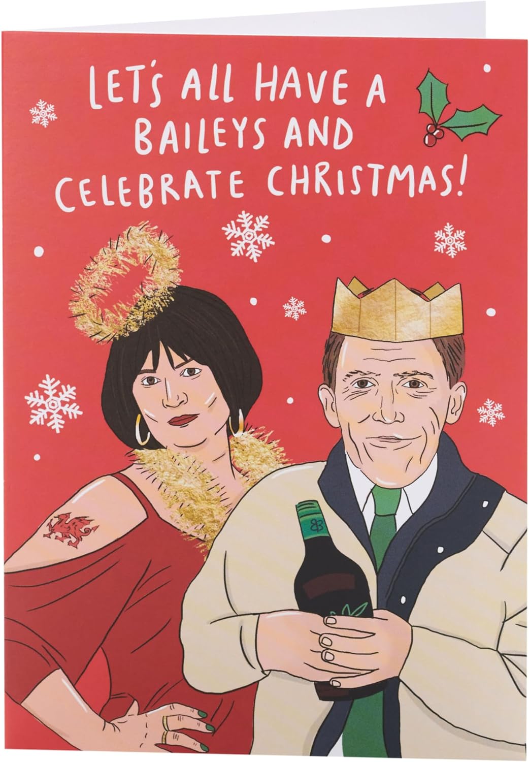 Nessa and Bryn Design Christmas Card