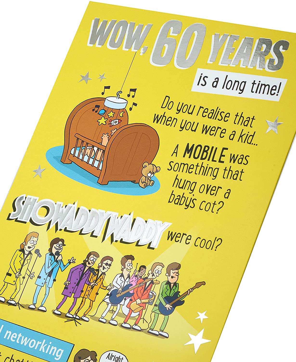 Happy 60th Birthday Card Cheeky and Humour