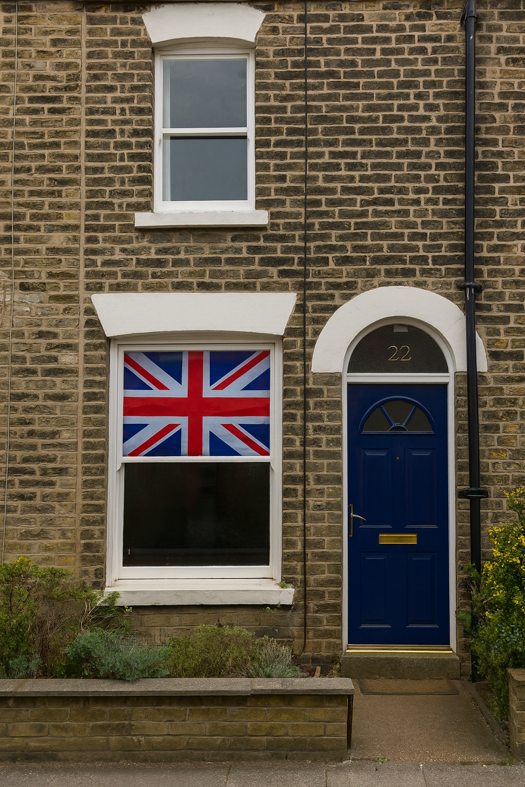 Union Jack Flag Polyester 3 ft. x 5 ft. - England United Kingdom British National Flag Outdoor Events Celebrations Patriotic Displays