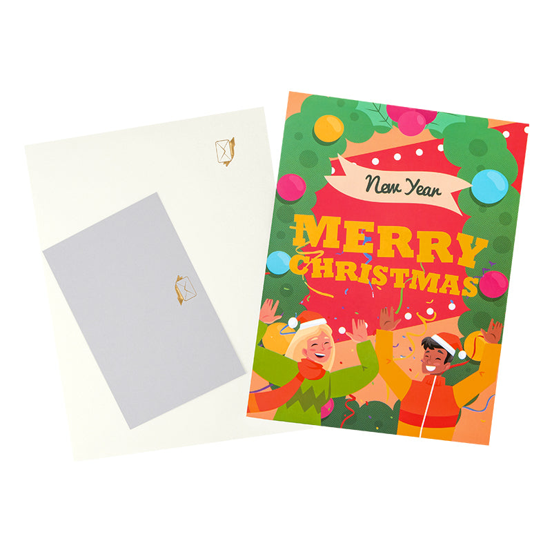 Festive Tree of Joy 3D Pop Up Christmas & New Year Card