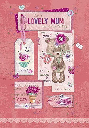 Lovely Mum Nice Verse Mother's Day Greeting Card