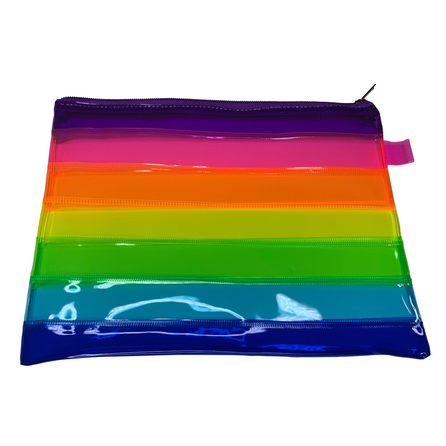 Pack of 60 A5 Rainbow Coloured Rainbow Pencil Cases