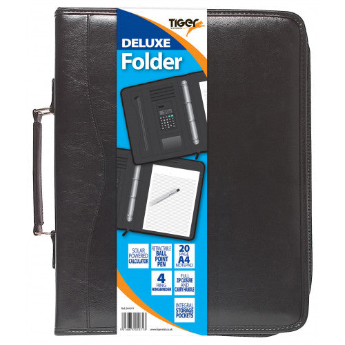 A4 Deluxe Folder with Calculator