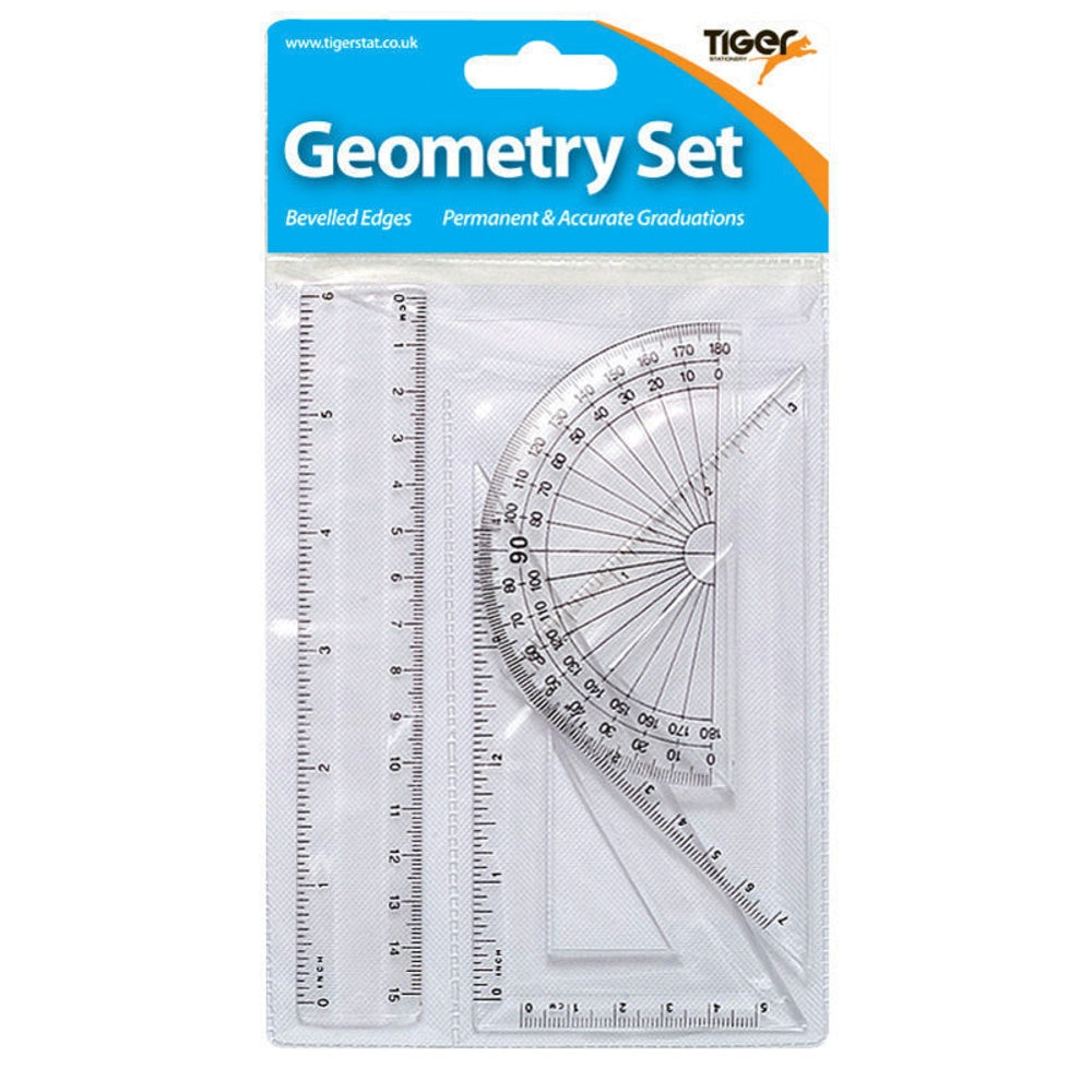 Tiger 4 Piece Geomerty Set (Small)