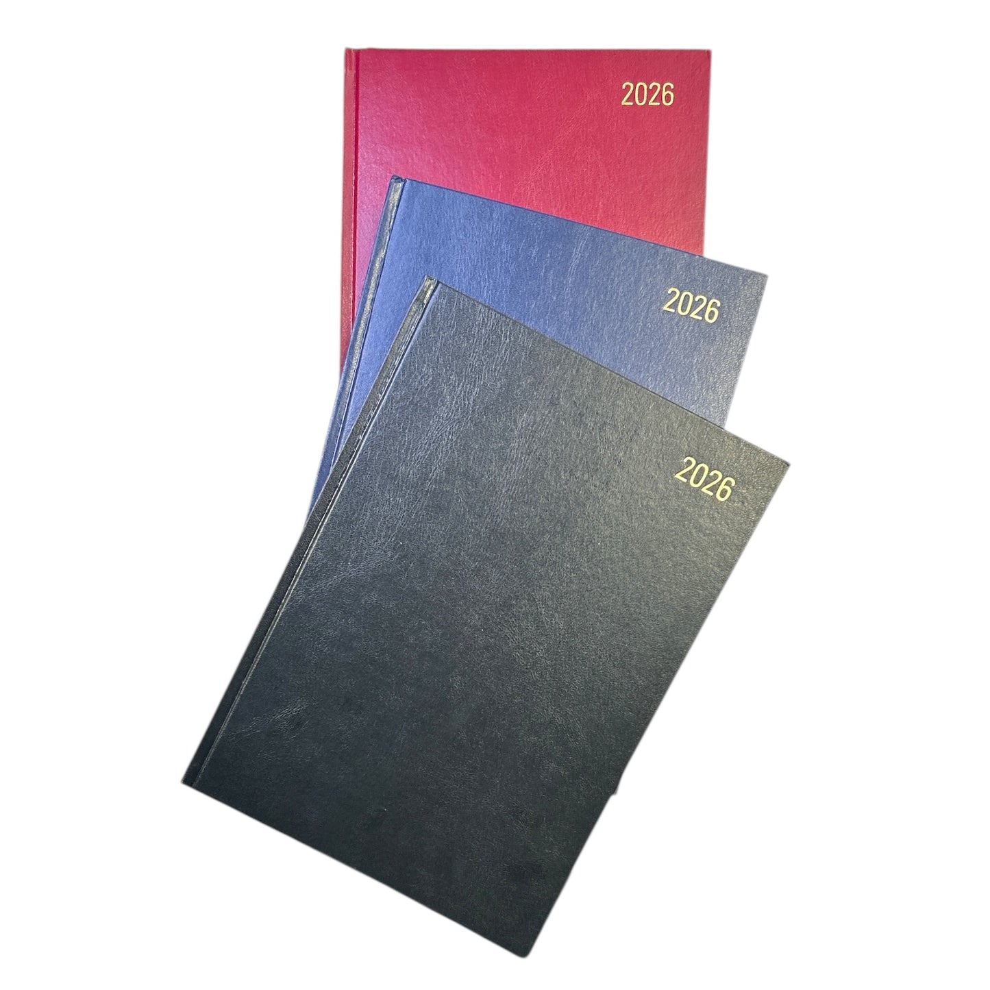 Janrax 2026 A4 2 Pages Per Day Blue Desk Diary