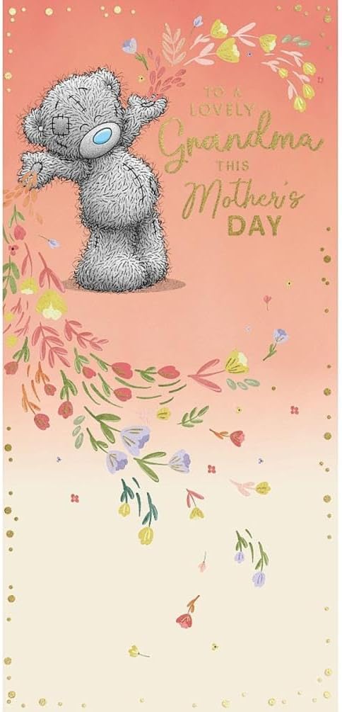 Bear With Arms Outstretched Lovely Grandma Mother's Day Card