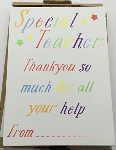 A Gift for your Teacher - Wooden Plaque - Wooden Sign - Multi Coloured Teacher