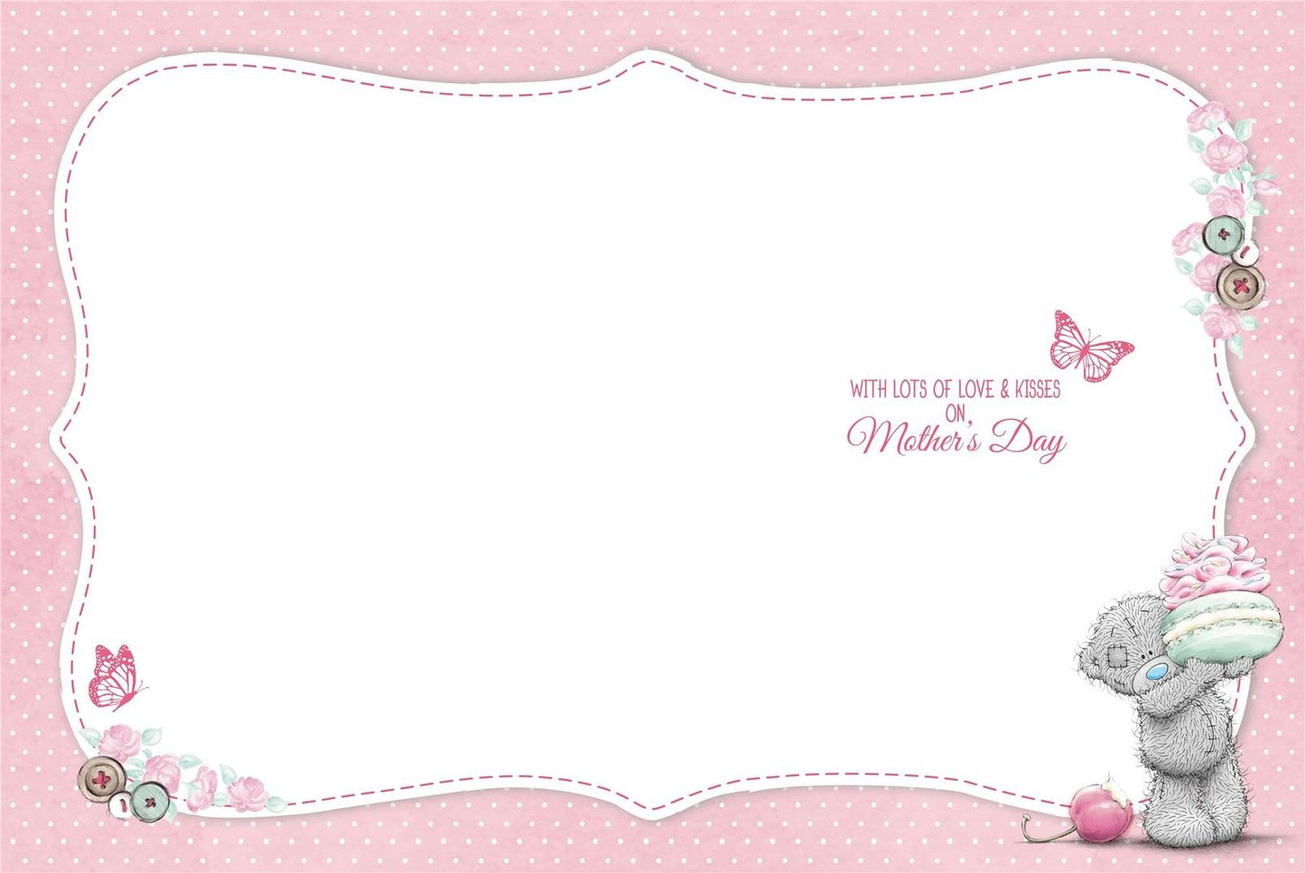 Love You Mummy Me to You Bear With A Cherry On Top Mother's Day Card