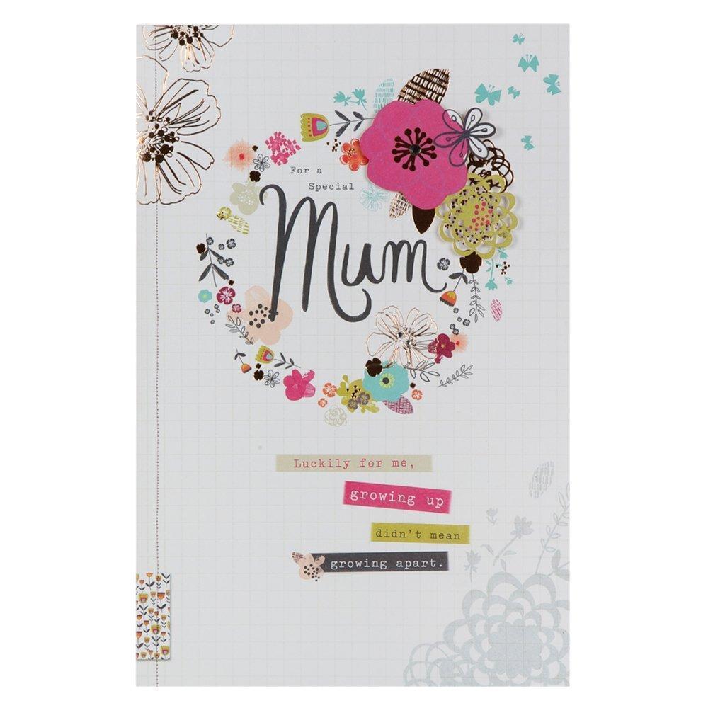 Traditional 3D Floral Mother's Day Card
