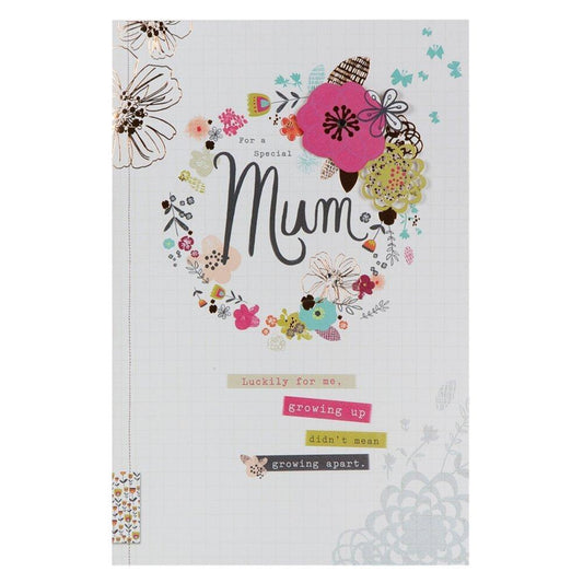 Traditional 3D Floral Mother's Day Card