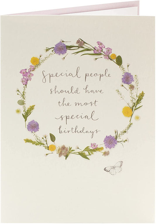 Into The Meadow Range Floral Birthday Card for Her