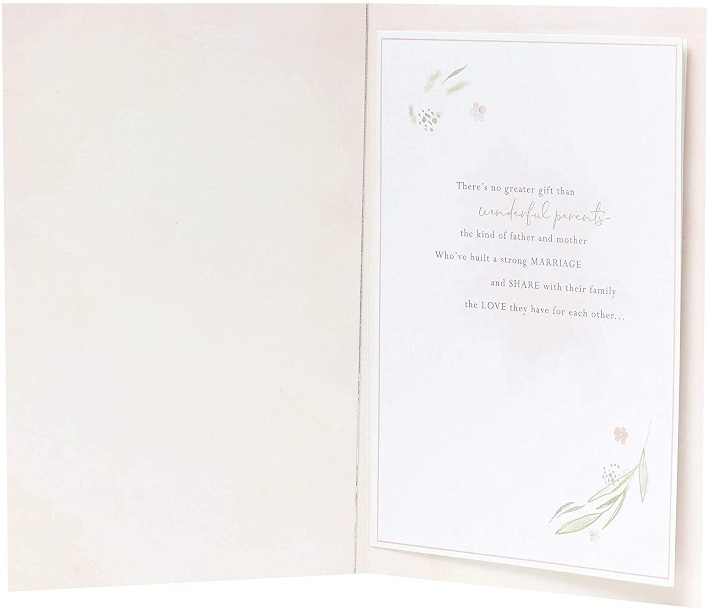 Gibson Mum and Dad On Your 60th Diamond Anniversary Large Exquisite Card