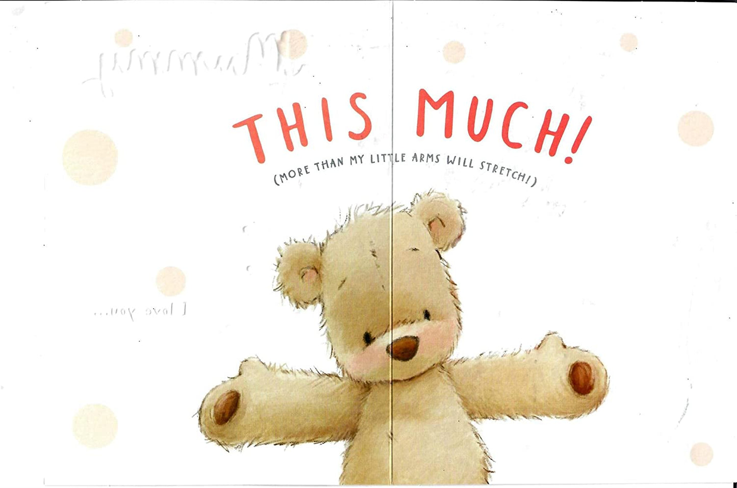 Mummy On Your Birthday cute Nutmeg  Card 